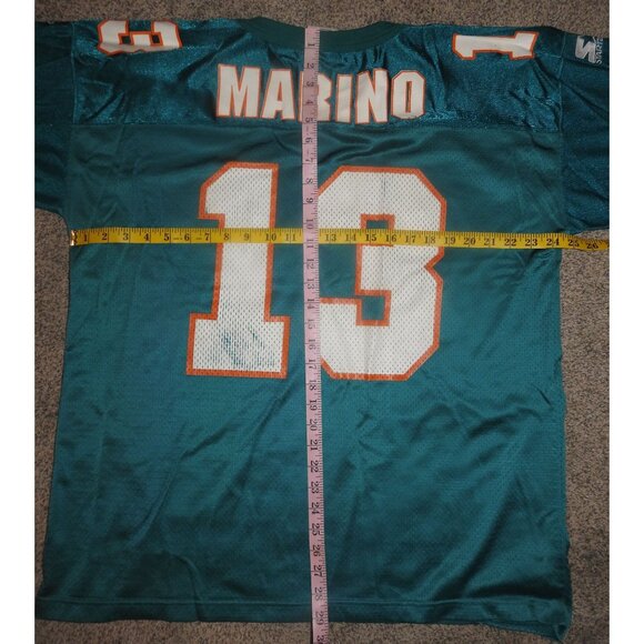 Vintage 1995 Starter Dan Marino Miami Dolphins NFL Jersey Mens Size 48 Large - Picture 12 of 12